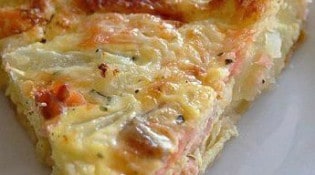 Tartes & Gâteaux - Une tarte aux saumons