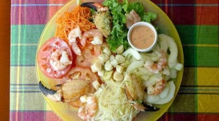 Chez Coco - La salade de la mer
