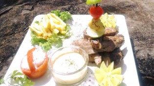 Mangogrill - Un plat