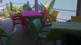 Le Vigneau - La terrasse