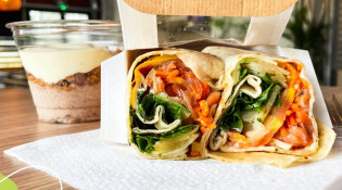 Salade bar - Des wraps