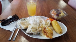 Time's Café - Un plat