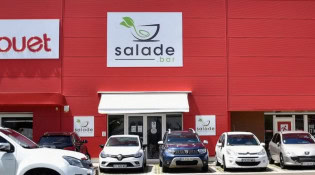 Salade Bar - La façade