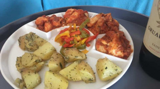 Cayenne Café - Un plateau repas
