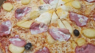 La Pizza - Une pizza bacon
