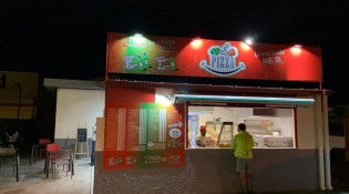 Mio Pizza - La façade du restaurant