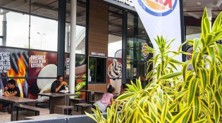 Burger King - la terrasse