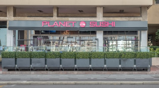 Planet Sushi - La façade