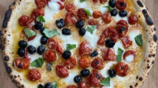 Etna pizza - Une pizza