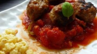 A Mi Chemin - Boulettes de boeuf paprika et spaetzle