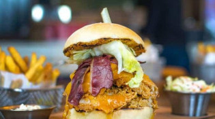 Aux Caribous - Un burger