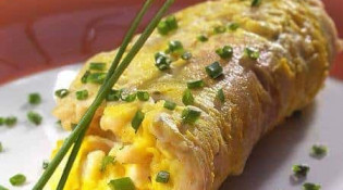 Bento and Lunch - Omelette jambon aux fines herbes