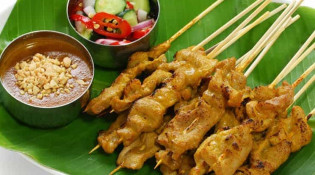 Black Thai - Des brochettes