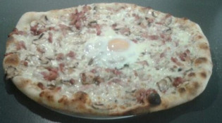 Cabana...pizza - Une pizza carbonara