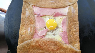 Crêpe ou Galette - Une galette