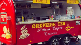 Crêperie Ted - Le comptoir
