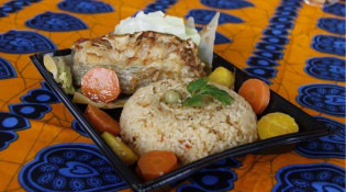 Delices afro - un plat