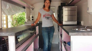 Délicieux instants - L'intérieur du food-truck