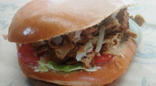 Friterie Chez Christine - Un burger