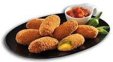 Friterie Les Damoureux - une assiette