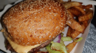 Jawal kebab - Un burger