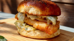 L'Arête Au Carré - Un burger