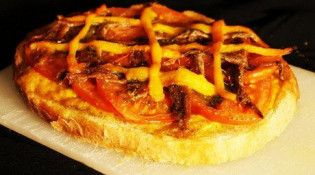 La Cuisine Qui Roule - Un bruschettas