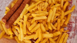 La Frite d'Or - Des saucisses, frites