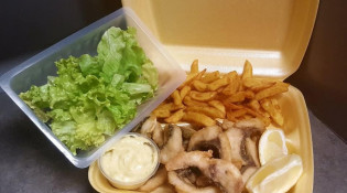 La Marmite - Friture de carpe, frites et salade verte