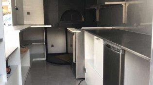 La Pizz'a huche - L'intérieur du camion