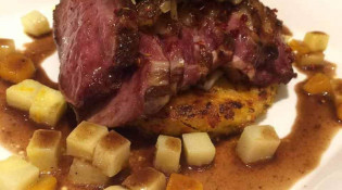 La Table D'Aline - Filet de bœuf aux champignons