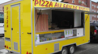 Le Camion Jaune - le camion pizza