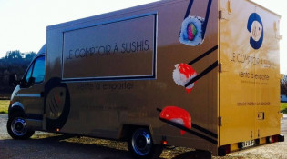 Le Comptoir à Sushis - Le camion