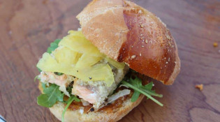 Le Manatoa - Un burger 