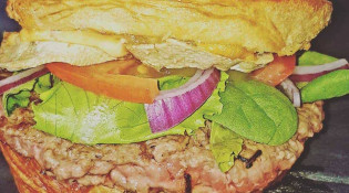 Le Plat Qui Roule - Un burger 