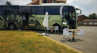 Le Voyage Gourmand - Le bus