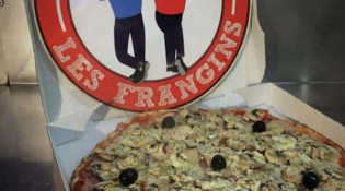 Les Frangins - Une pizza