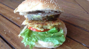 Les Saveurs de Pop's - Un burger