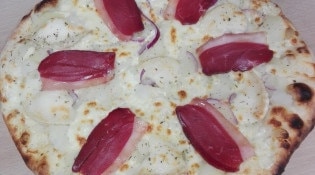 Ô p'tit Vosgien - Une pizza magret
