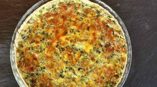 Organic Food Croque - Une tarte aux épinards