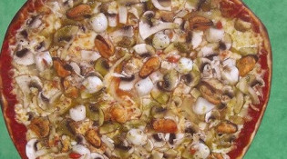 Pizz'Adorée chez Léon - une pizza