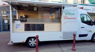 Pizza chez Francine - Le comptoir