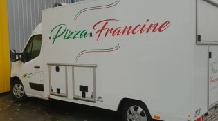 Pizza chez Francine - Le camion