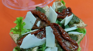 Pizza David - Une salade
