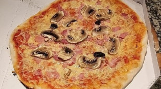 Pizza francky - Une pizza