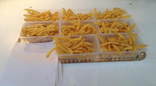 Pizza jean-lou - Des frites