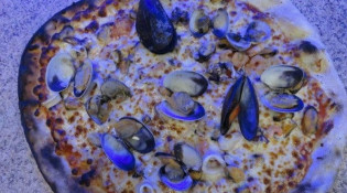 Pizza Pep & Na - pizza au fruit de mer