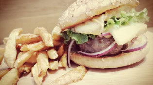 Quand l'Appétit Va - Un burger