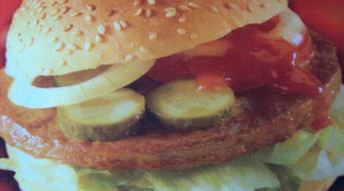 Snack du Grand Large - Un burger