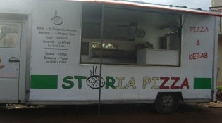 Storia Pizza - la façade du camion